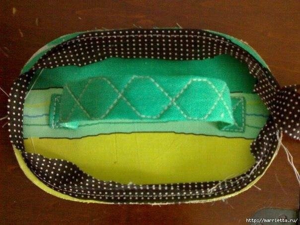 Шьем сумку для туалетных принадлежностей