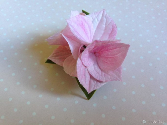 Создаем нежную гортензию из фоамирана: часть 3