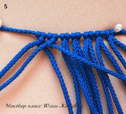 Плетём шарик в технике макраме