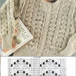 ​ Весенние узоры для вязания