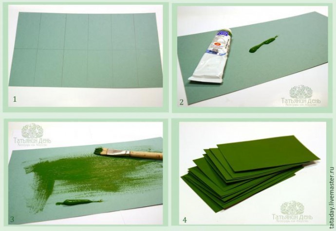 ​Делаем новогодний крафт-пакет с биркой-поздравлением: часть 1