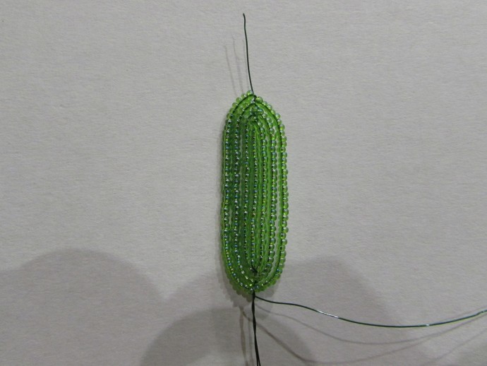 Амарант из бисера и рубки Амарант из бисера и рубки