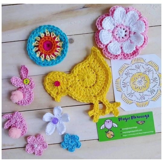 ​Мотивы для вязания крючком