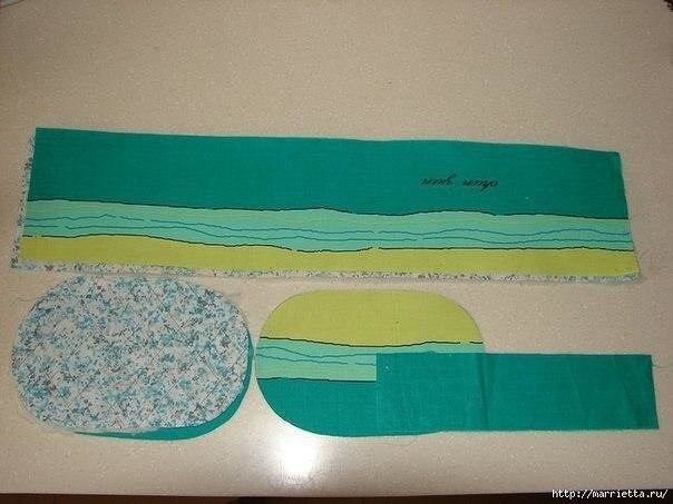 Шьем сумку для туалетных принадлежностей