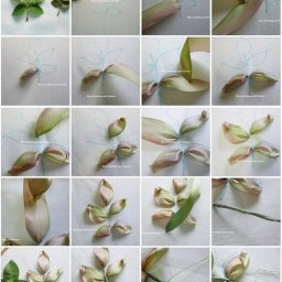 Как научиться вышивать лентами: часть 6