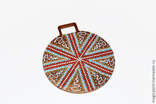 Мастер-класс по точечной росписи новогодних подвесок: часть 1 Мастер-класс по точечной росписи новогодних подвесок: часть 1