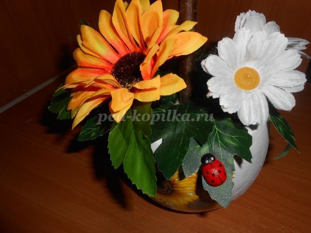 ​Топиарий "Птичье гнездышко": часть 3