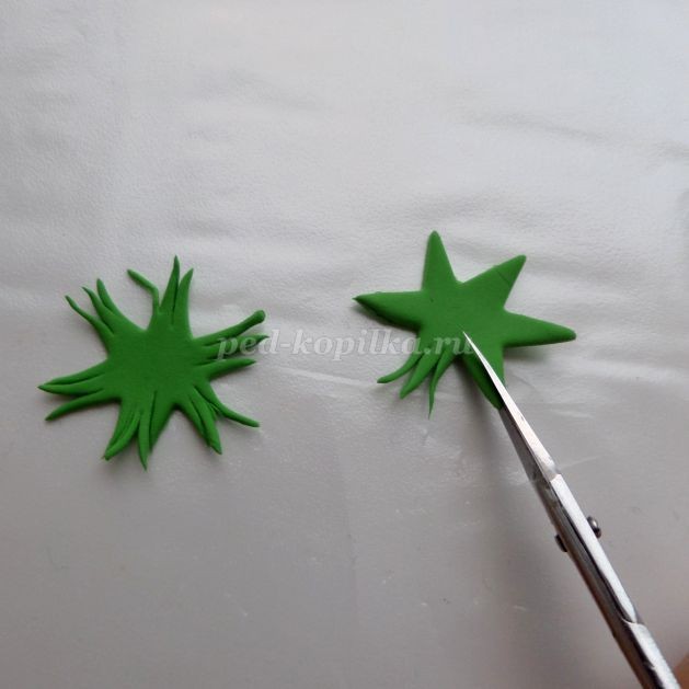 Осенняя ветка из фоамирана: часть 2 Осенняя ветка из фоамирана: часть 2