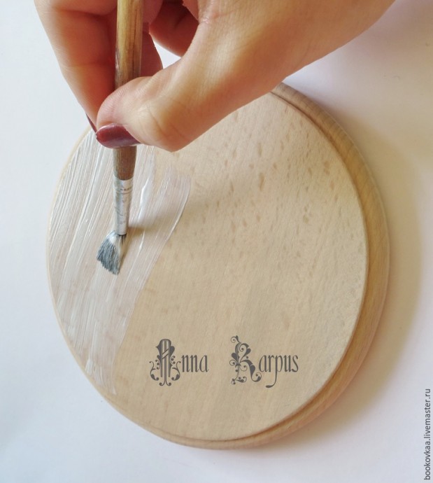 Мастер-класс по декору кухонной доски: часть 1