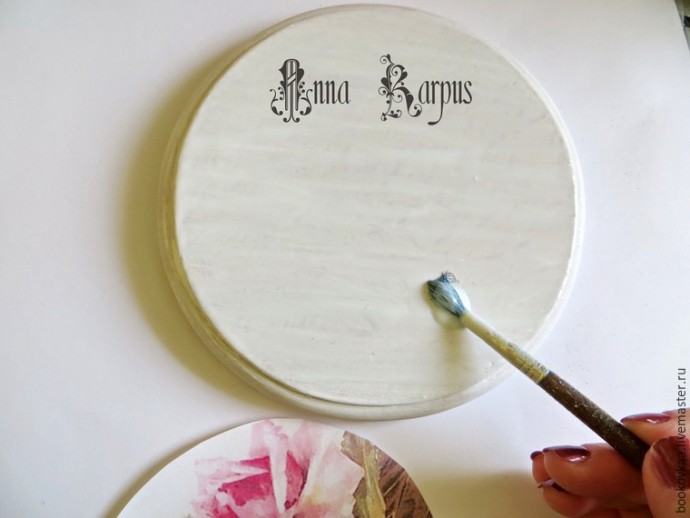 Мастер-класс по декору кухонной доски "English breakfast": часть 1 Мастер-класс по декору кухонной доски "English breakfast": часть 1