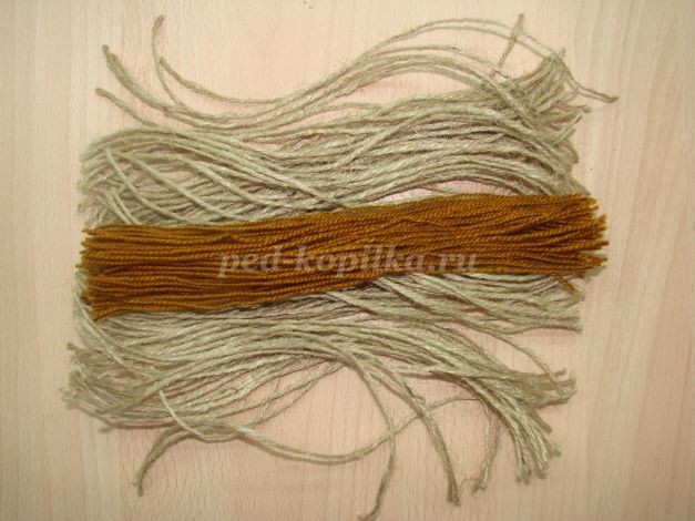 Сувенирная кукла из шпагата: часть 1 Сувенирная кукла из шпагата: часть 1