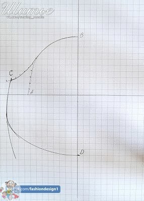 Как строить выкройку для кошельков с фермуарами