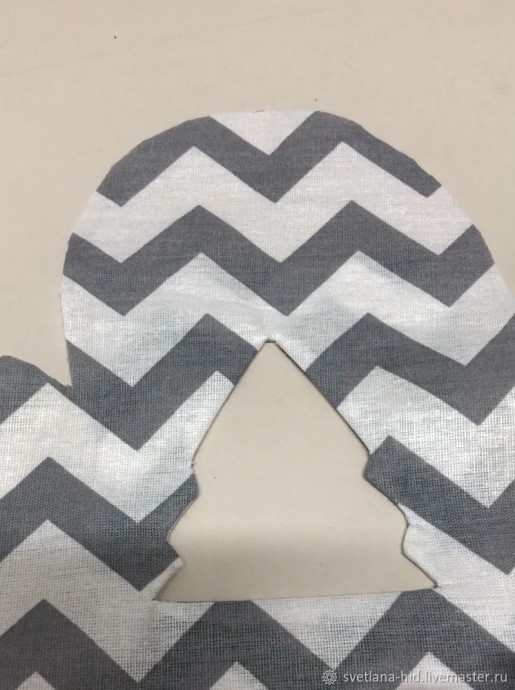 Шьём варежку-прихватку и прихватку Шьём варежку-прихватку и прихватку