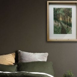 Вышивание картины "Призрачный лес"