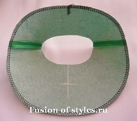 ​Обработка горловины с разрезом