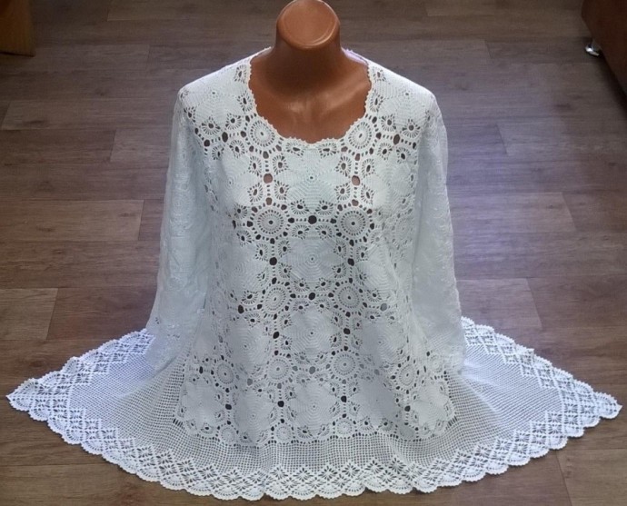 Роскошная туника из мотивов