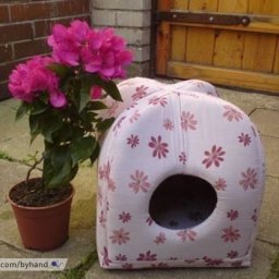 Шьем домик для кошки