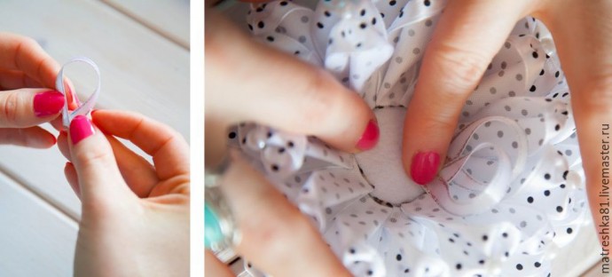 Создаем нарядные банты: часть 2 Создаем нарядные банты: часть 2