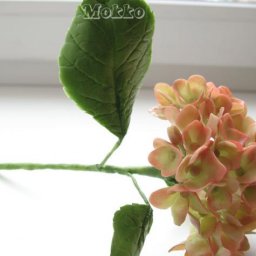 Лепим цветок гортензии из полимерной глины: часть 1