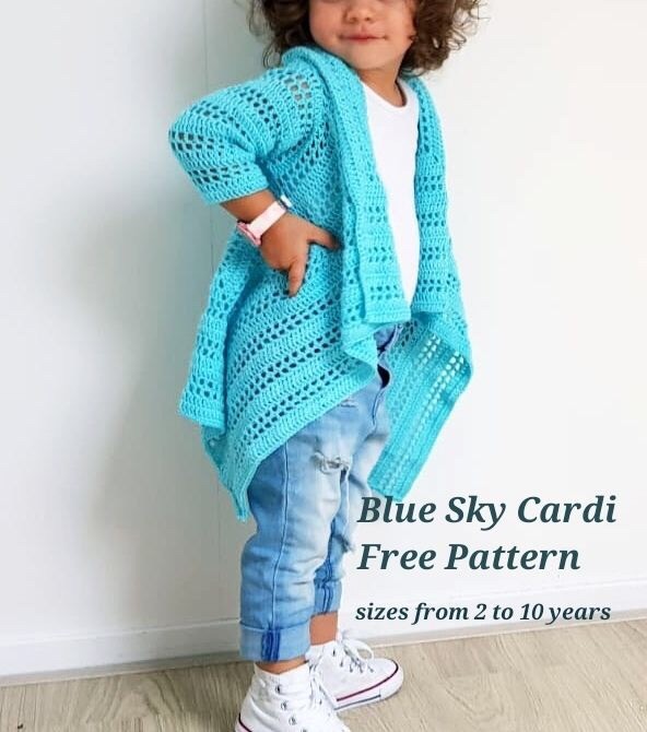​Милый кардиган для девочки