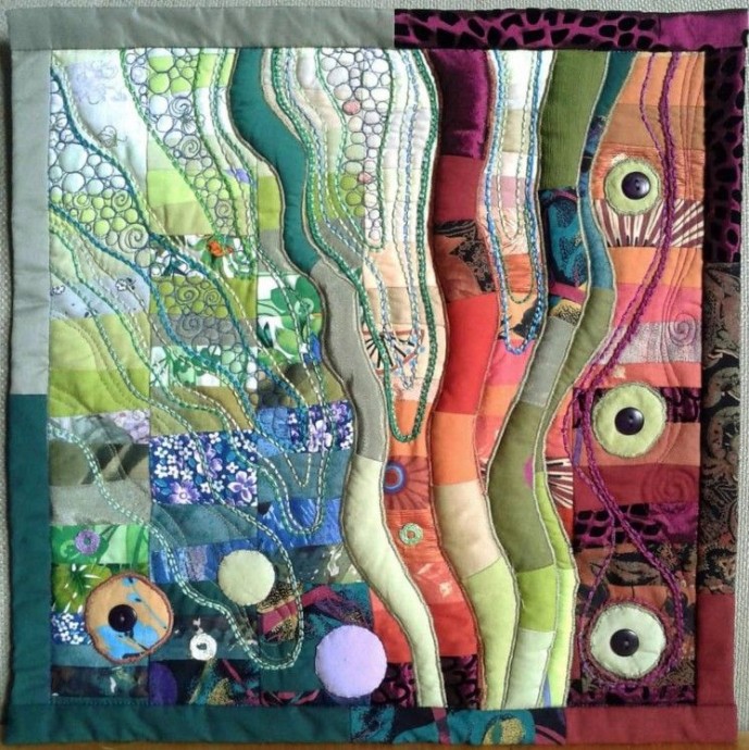 ​Создание текстильных картин