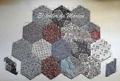 Сумочка из гексагонов