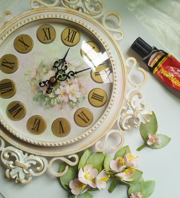 ​Декор винтажных часов: часть 4