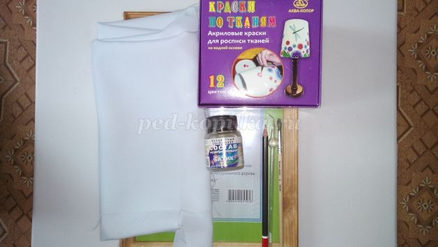 Холодный батик "Тюльпаны"