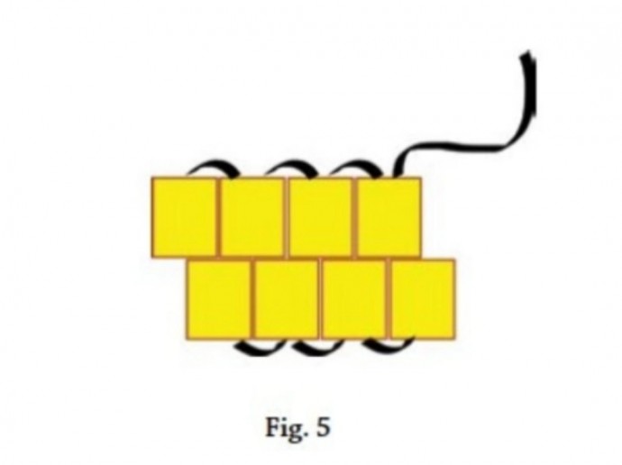 Кирпичный стежок