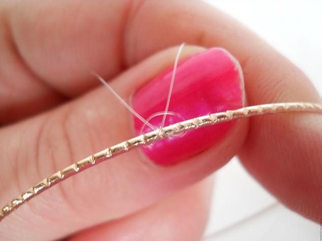 Ажурный браслет "Бабочки": часть 1