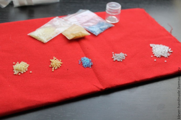 Создаем колье из бисера "Звездная Ночь": часть 2