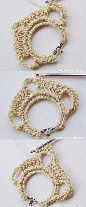 Вяжем крючком сережки Вяжем крючком сережки