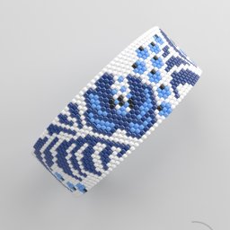 Браслет в мозаичном плетении