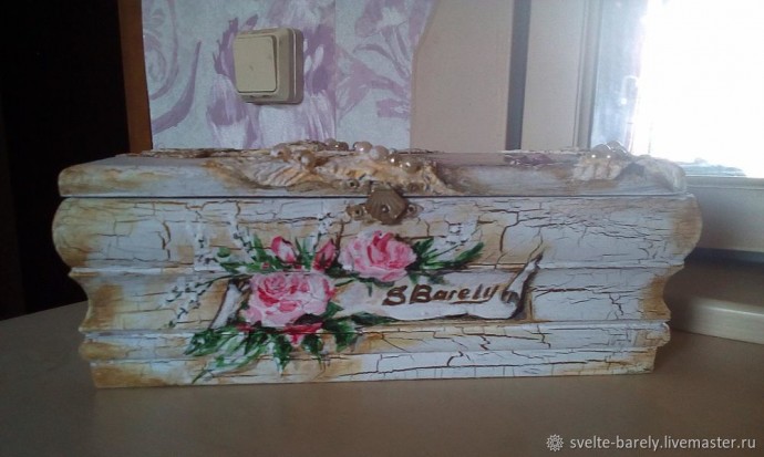 Создаем шкатулку "Для себя любимой": часть 3