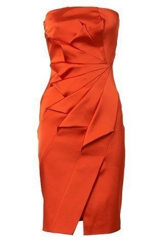 Платье как экзотический цветок