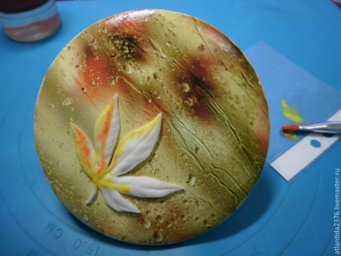 Декорируем шкатулку "Осенний дождь": часть 3