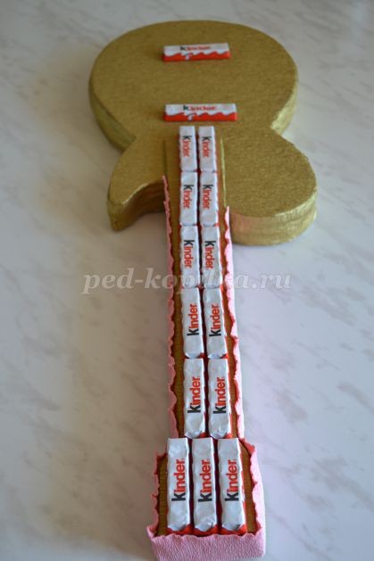 Гитара из конфет: мастер-класс, часть 3 Гитара из конфет: мастер-класс, часть 3