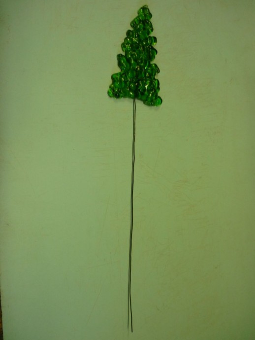 Ёлочки из стеклянной бутылки: часть 2 Ёлочки из стеклянной бутылки: часть 2