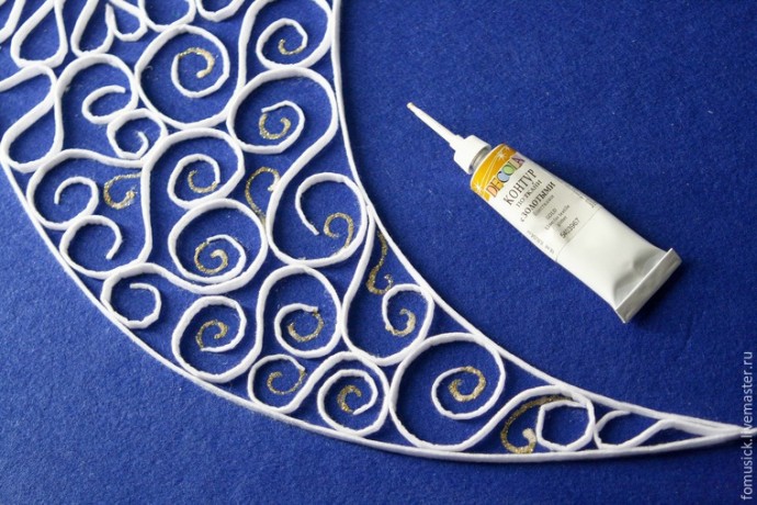 Создаем декоративное панно "Ажурная ночь"