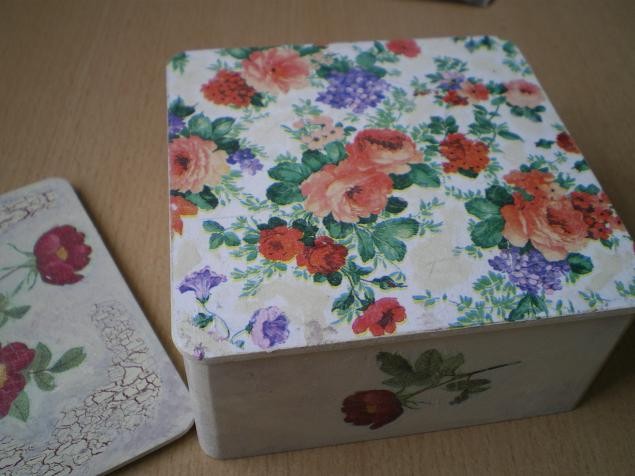 Шкурное дело: декупаж коробочки, часть 2