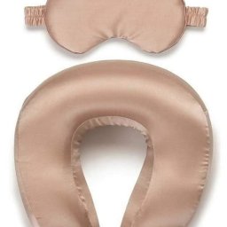 Маска для сна и дорожная подушка