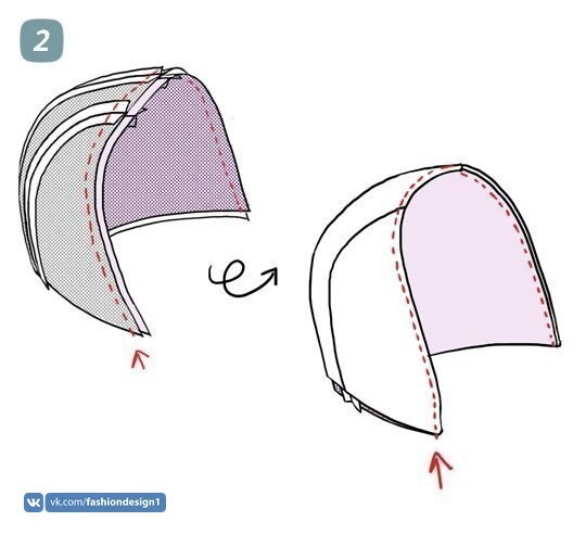 Шарф-капюшон