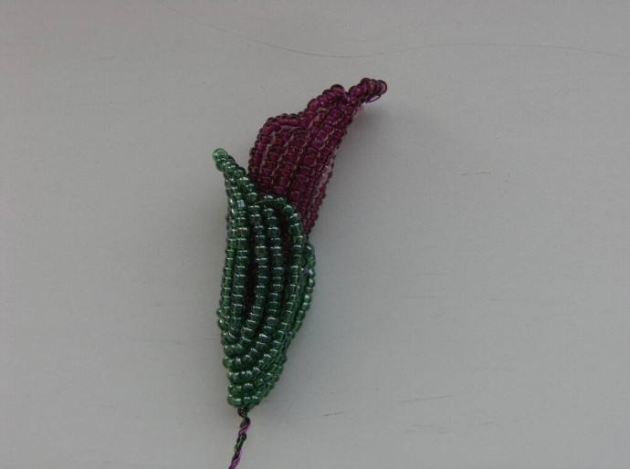 Ирисы из бисера