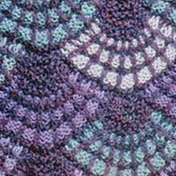 Вяжем ракушки в технике "пэчворк": часть 1