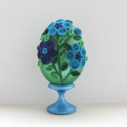 Пасхальное яйцо в технике квиллинг