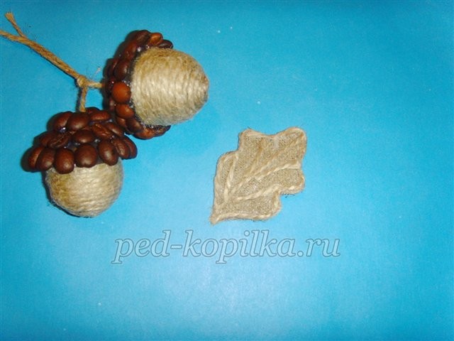 Подкова из кофейных зерен своими руками: часть 3