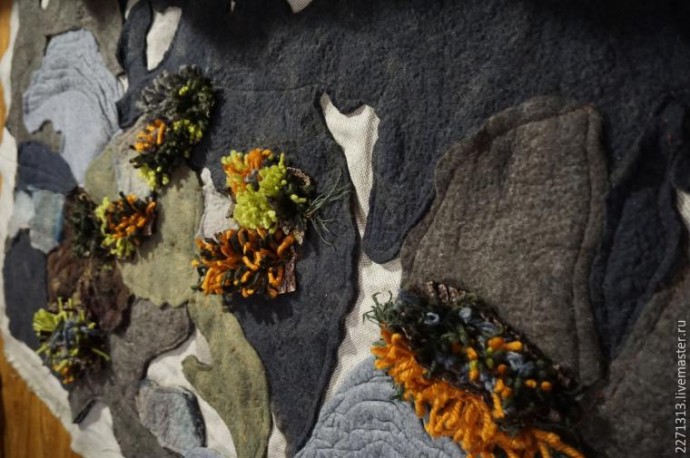 ​Шьем уютный коврик "Лесная полянка": часть 3