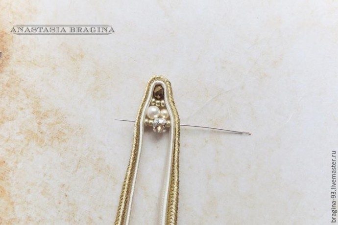 ​Создание сутажной броши "Лавры Афродиты": часть 1