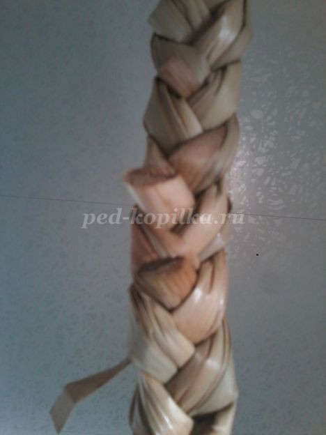 Гнездо из природного материала: часть 1