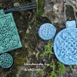 ​Мастер-класс по созданию украшений из полимерной глины "Кельтские плетения из камня": часть 1